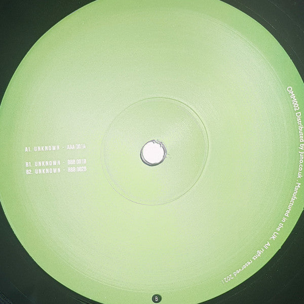Unknown Artist : OMM 002 (12", EP, Ltd)