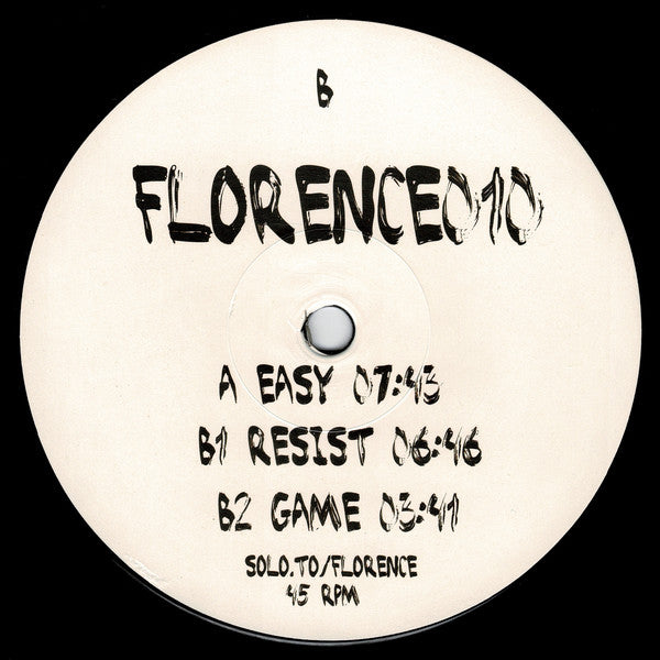 Unknown Artist : Easy / Resist / Game (12")