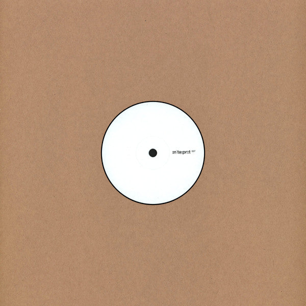 Unknown Artist : Interpret 007 (12")