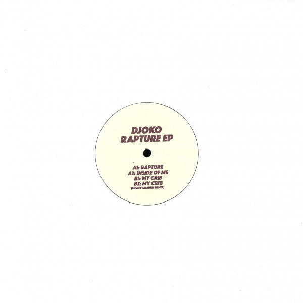 DJOKO (3) : Rapture EP (12", EP)