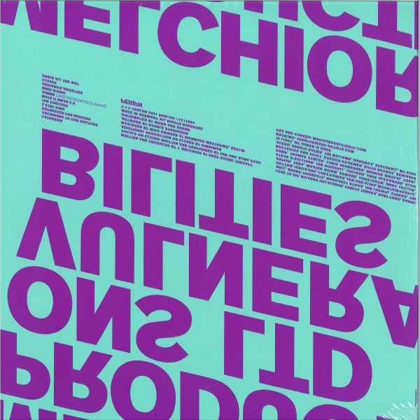 Melchior Productions Ltd.* : Vulnerabilities (3x12", Album)