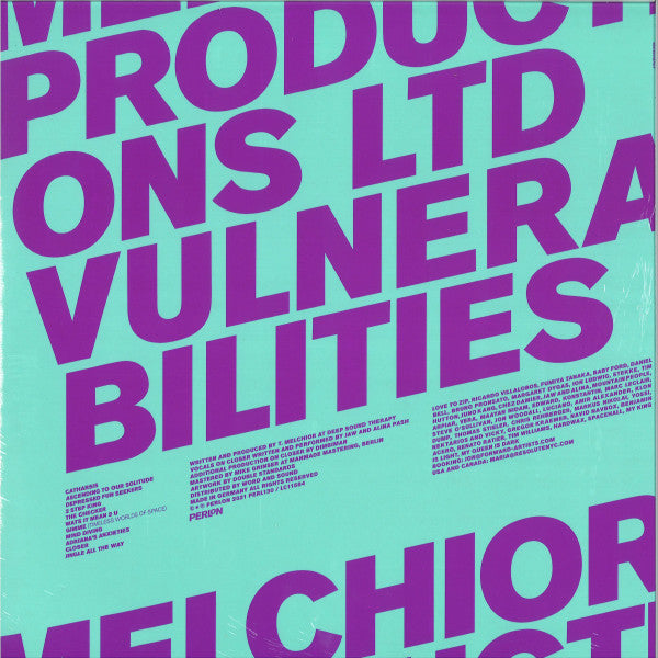 Melchior Productions Ltd.* : Vulnerabilities (3x12", Album)