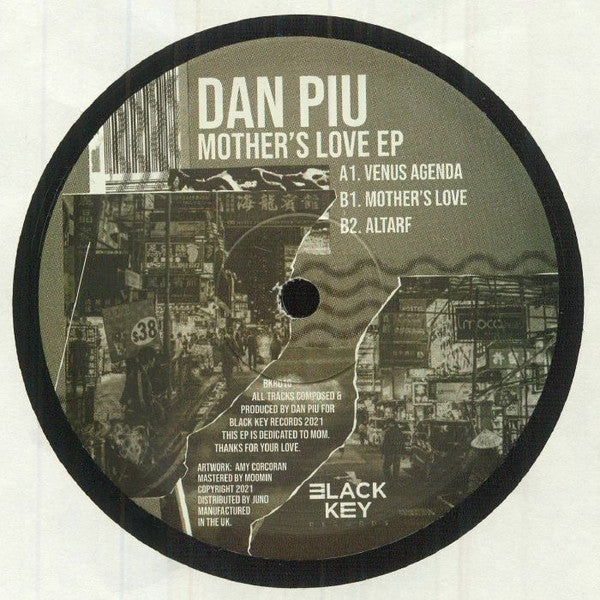 Dan Piu : Mother's Love EP (12", EP)
