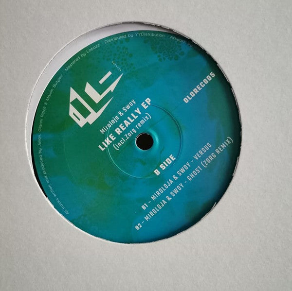 Miroloja & Swoy : Like Really EP (12", EP)