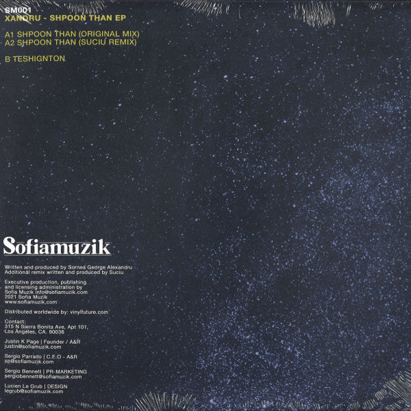Xandru : Sphoon Than EP (12", EP)