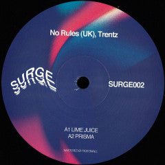 No Rules (8), Trentz : Surge 002 (12")