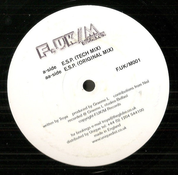 Troya : E.S.P. (12")