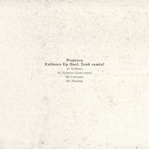 Prajescu : Exilence Ep (12")