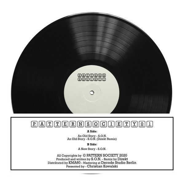 S.O.N : Storyteller Ep (12", EP)
