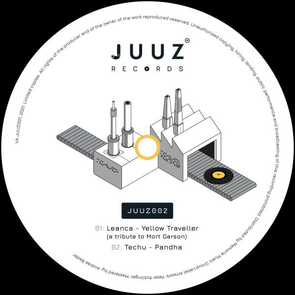 Various : JUUZ002 (12", EP, Ltd)