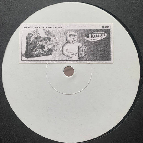 Admo : Burn The Soundystem (12", EP, W/Lbl, Sti)