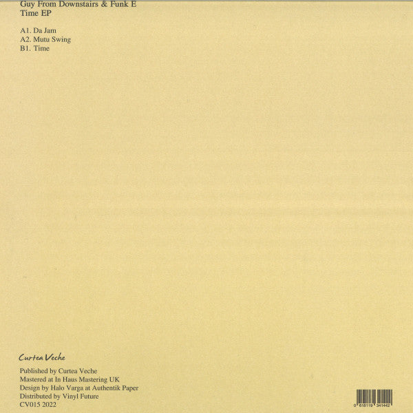 Guy From Downstairs & Funk E : Time EP (12", EP)