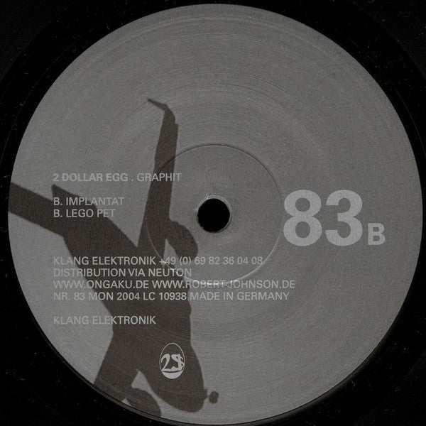 2 Dollar Egg : Graphit (12")