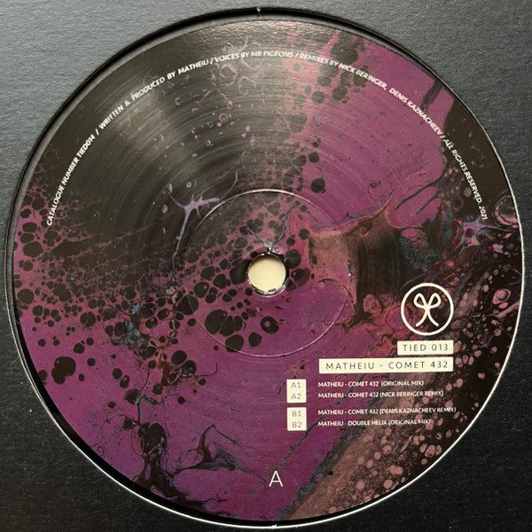 Matheiu : Comet 432 (12", EP)