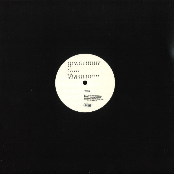Pedro D'Alessandro : The Magic Numbers EP (12", EP)