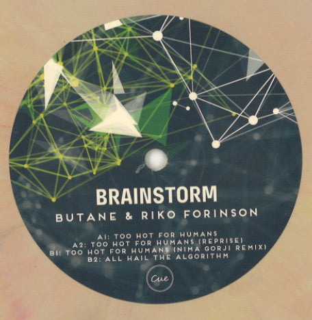 Butane/Riko Forinson : Too Hot For Humans (12", Single, Col)