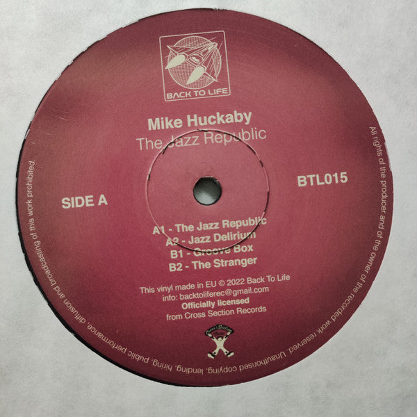 Mike Huckaby : The Jazz Republic (12", RE, 180)