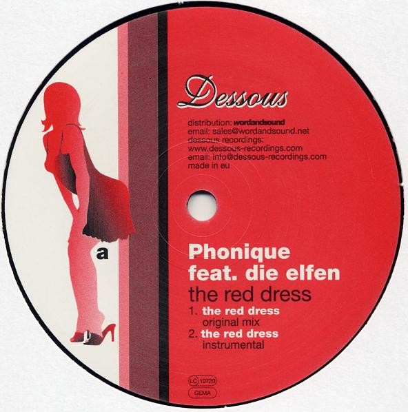 Phonique Feat. Die Elfen : The Red Dress (12")