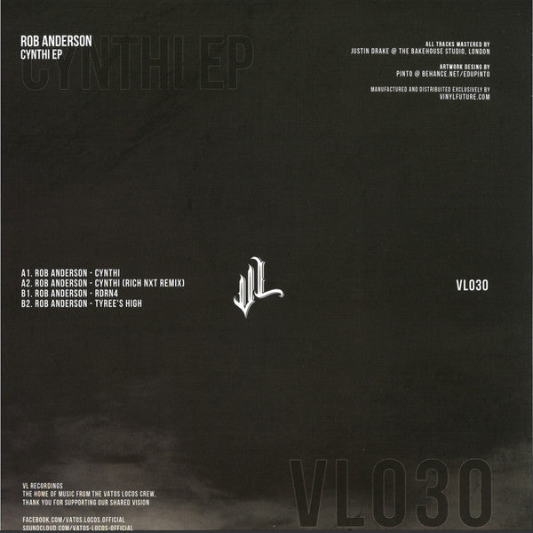 Rob Anderson : Cynthi EP (12", EP)