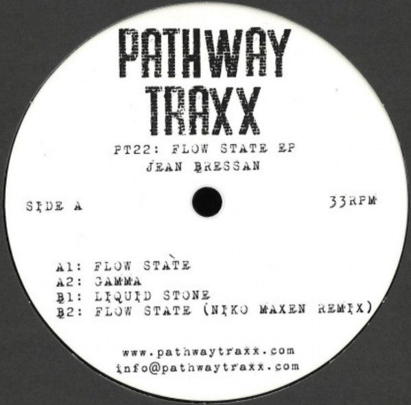 Jean Bressan : Flow State EP (12", EP)