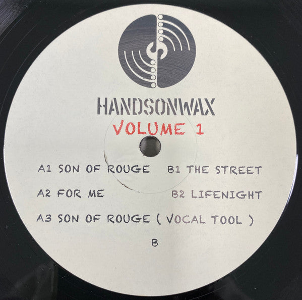 Unknown Artist : Handsonwax Volume 1 (12", Maxi)