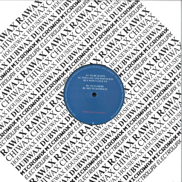 Dana Ruh : Red Lights In Blue Skies (12", EP)
