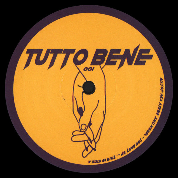 AlleyOP aka Atree & Hagel (7) : Too Easy EP (12", EP)