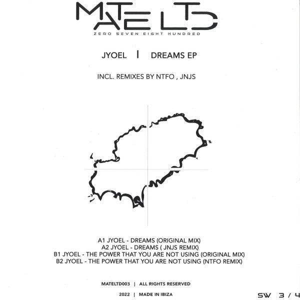 Jyoel : Dreams Ep (12", EP)