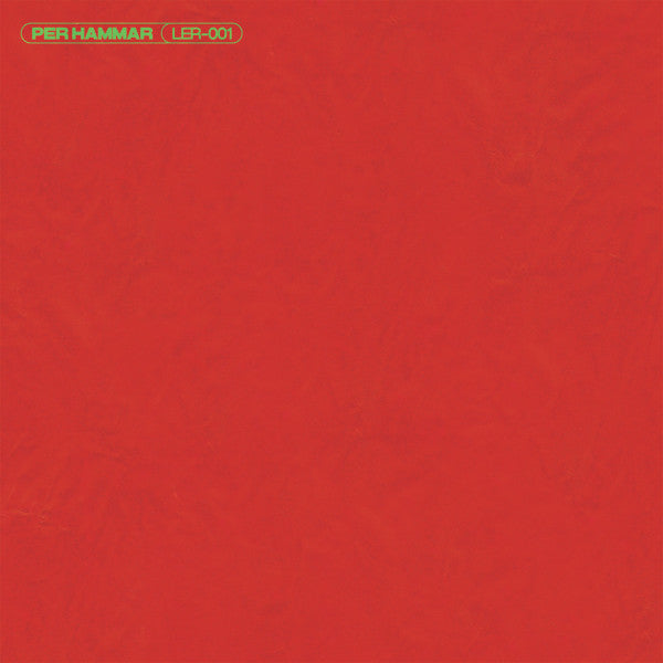Per Hammar : Lystopad EP (12", EP, 180)
