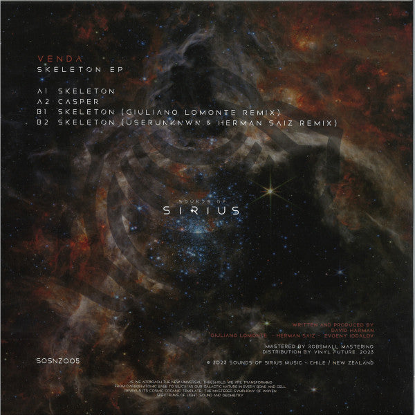 Venda (3) : Skeleton Ep (12", EP)