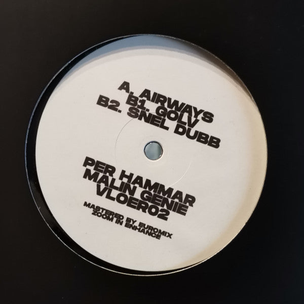 Per Hammar, Malin Genie : Airways EP (12")