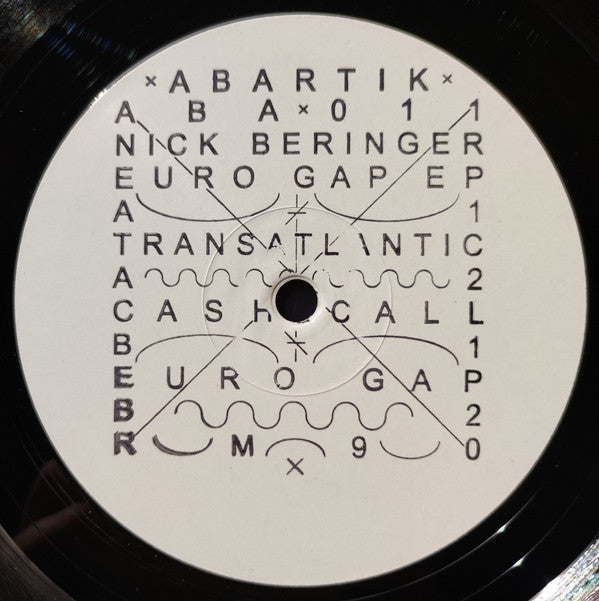 Nick Beringer : Euro Gap EP (12", EP)