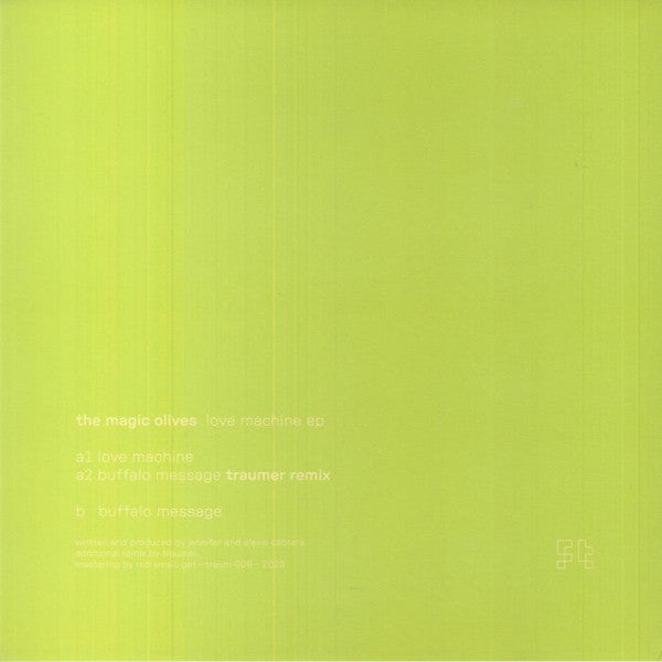 The Magic Olives : Love Machine EP (12", EP)