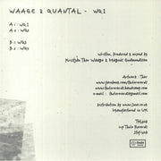 Waage & Quantal : WQ1 (12", EP)
