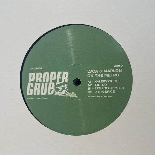 LVCA & Marlon* : On The Metro (12", EP)
