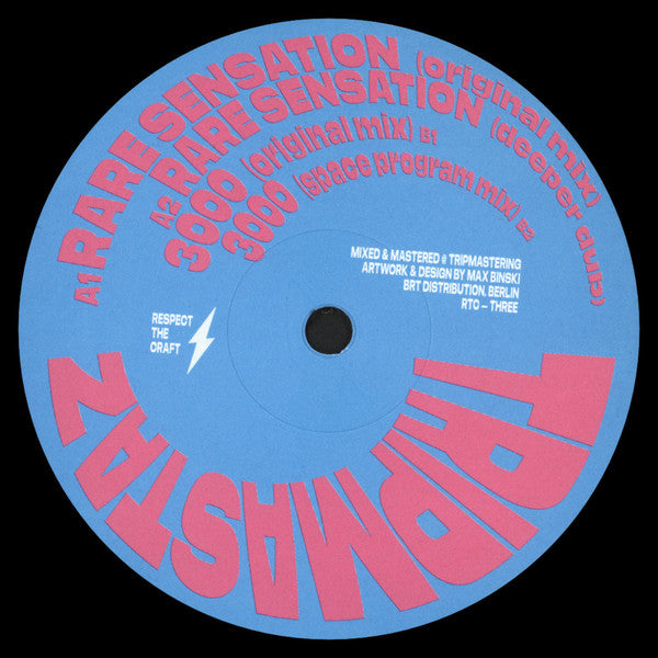 Tripmastaz : Rare Sensation EP (12", EP)