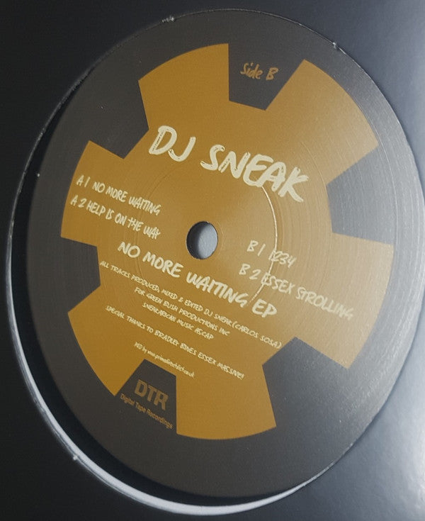 DJ Sneak : No More Waiting EP (12", EP)