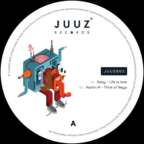 Various : JUUZ003 (12", Comp)