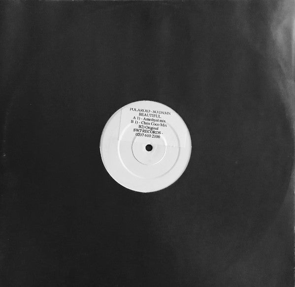 Polaroid* : So Damn Beautiful (12")