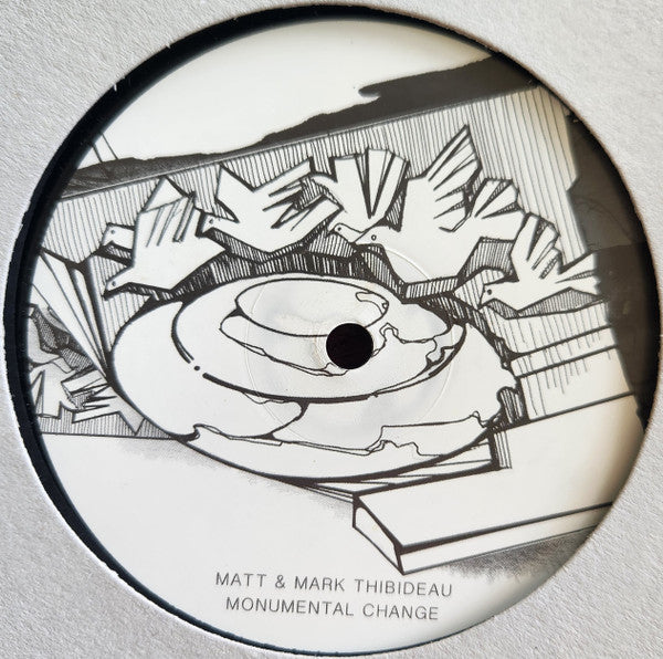 Matt* & Mark Thibideau : Monumental Change (12", EP)