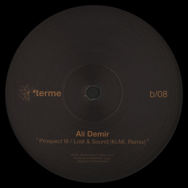 Ali Demir : Vafter08 (12", EP)