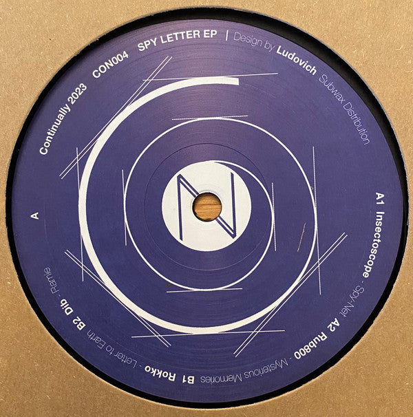 Various : Spy Letter EP (12", EP)