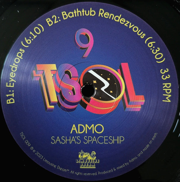 Admo : Sasha's Spaceship (12", EP)