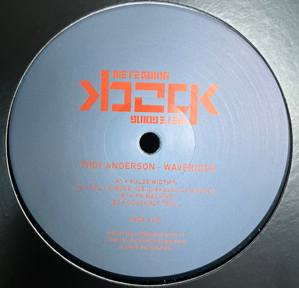 Troy Anderson : Waverider (12", RE)