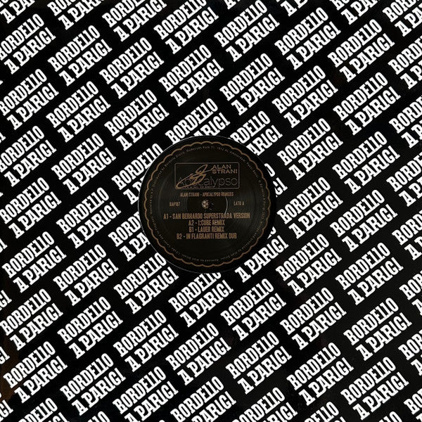 Alan Strani : Apocalypso Remixes (12")