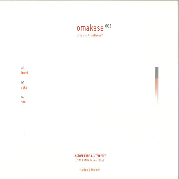 Antraum : Omakase 002 (12")