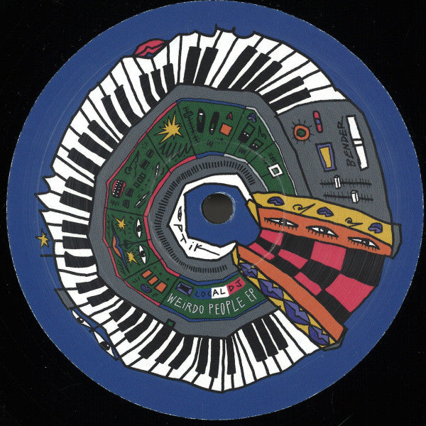 Local DJ : Weirdo People EP (12", EP)