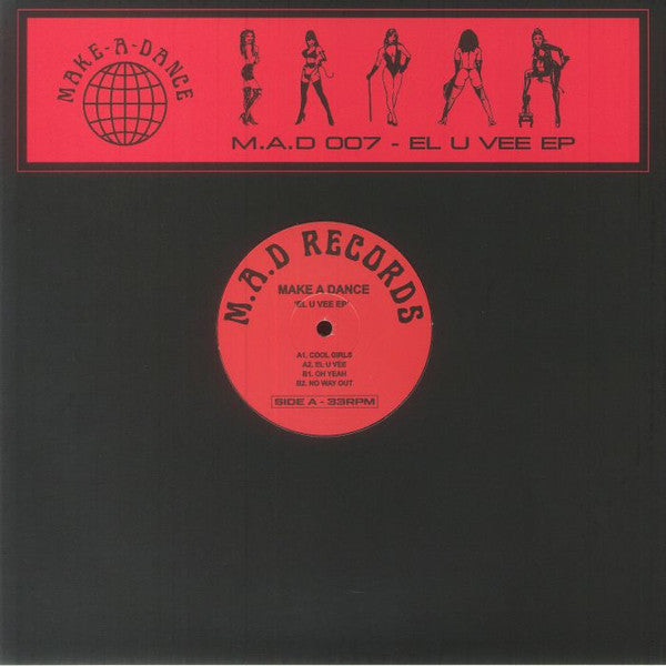 Make A Dance : El U Vee EP (12", EP)