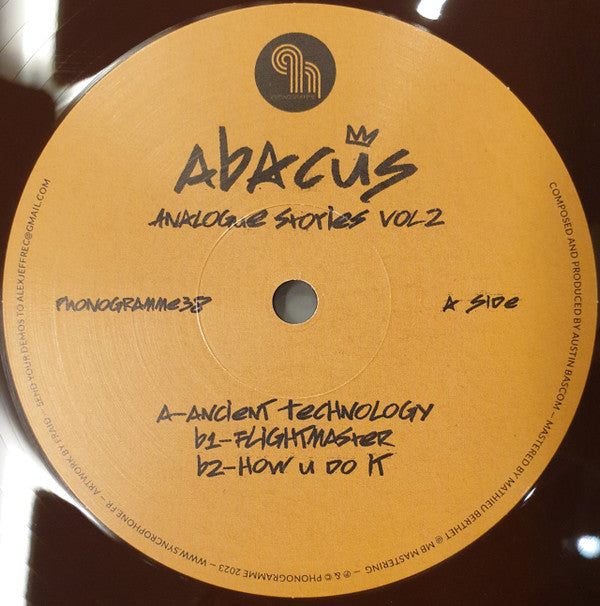 Abacus : Analogue Stories Vol 2 (12", Bro)