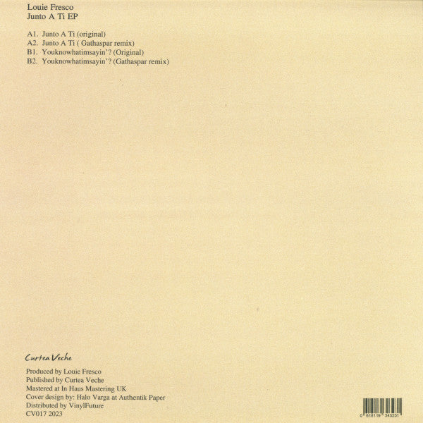 Louie Fresco : Junto A Ti EP (12")